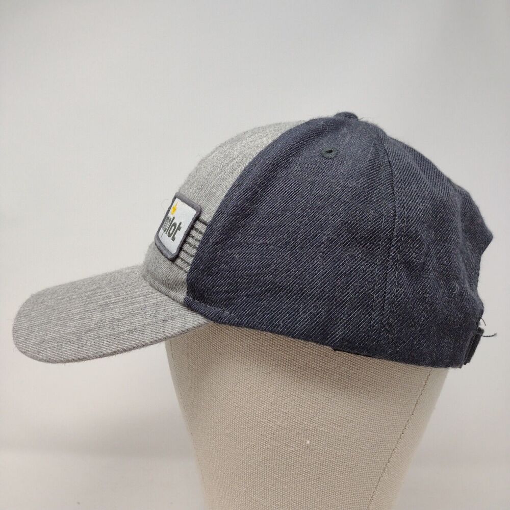 Simplot Patch Strapback Hat Gray Osfa Adjustable … - image 3